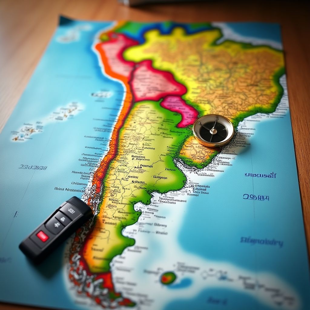 Planificando un viaje por carretera